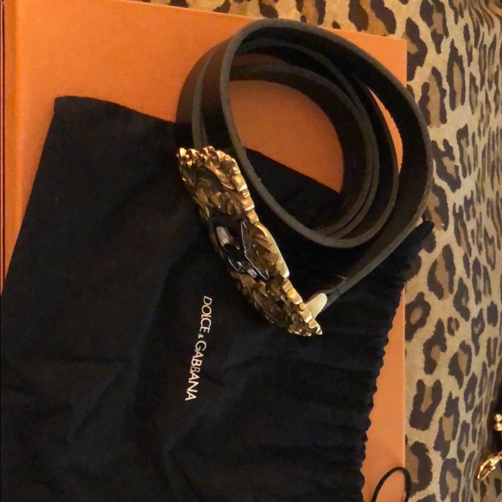 Dolce & Gabbana Black Belt